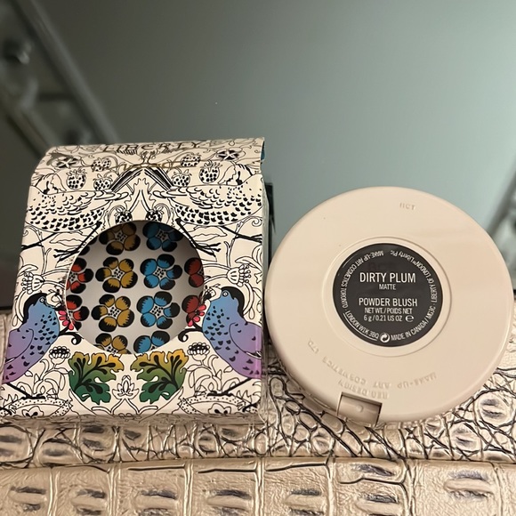 NIB! Mac Cosmetics Liberty Of London Powder Blush In Color Dirty Plum. - Picture 8 of 8